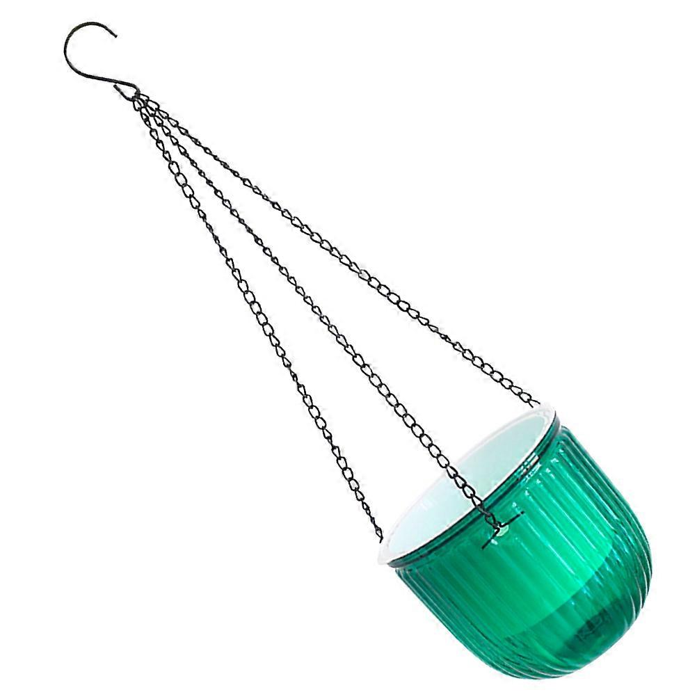 Hanging Hook Automatic Water Absorbing Flower Pot for Home