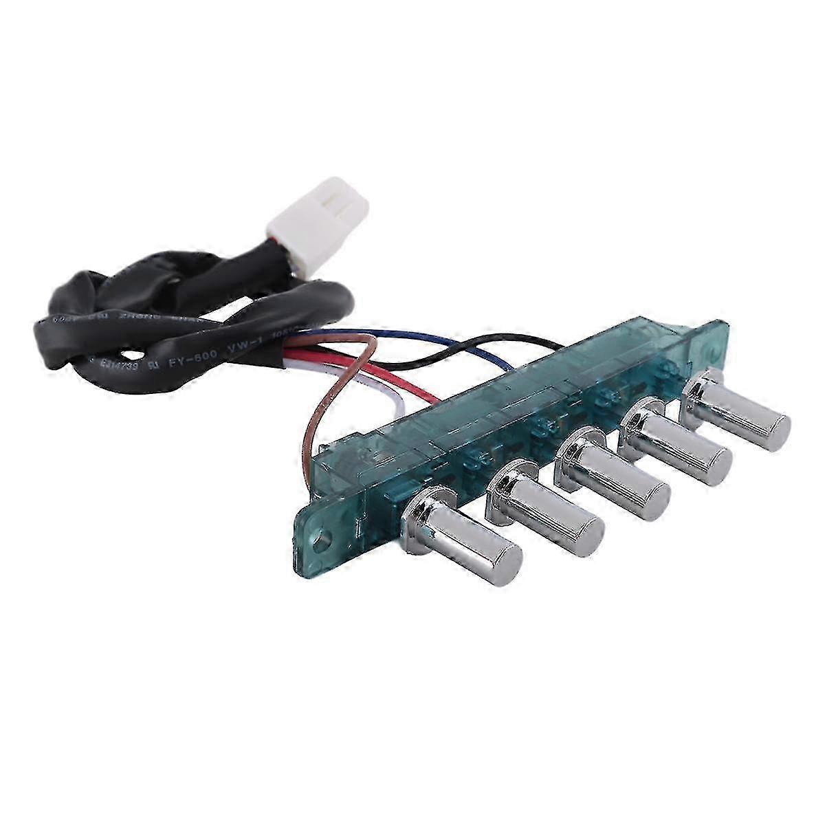 1 Piece Range Hood 5 Button Switch Range Hood Keyboard Switch Switch Control Board Panel Controller