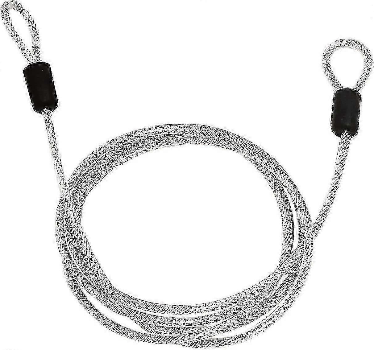 Safety Steel Cable, Locking Cable, Double-Loop Braided Steel Flexible Lock Cable, toroidal