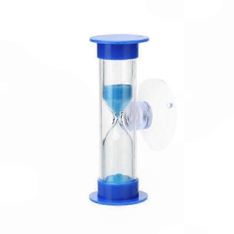 Hourglass Timer 2/3-Minute Countdown Timer with Suction Cup for Kitchen Use and Children's Teeth Brushing