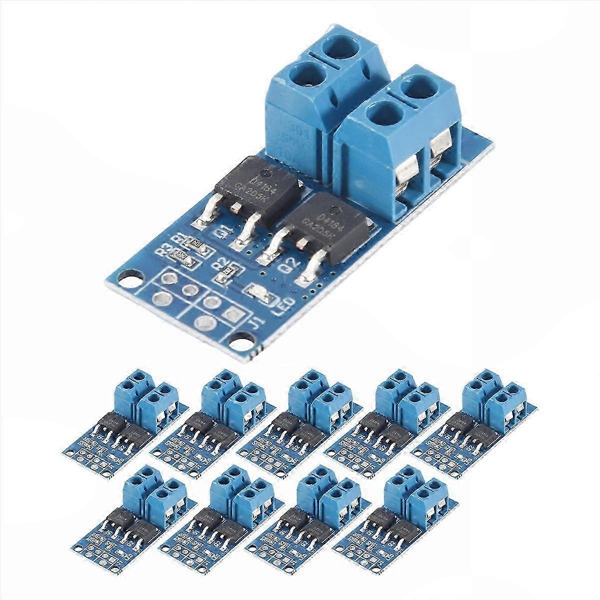 MOSFET Trigger Switch Driver Module DC 5V-36V 15A, 10 Pack