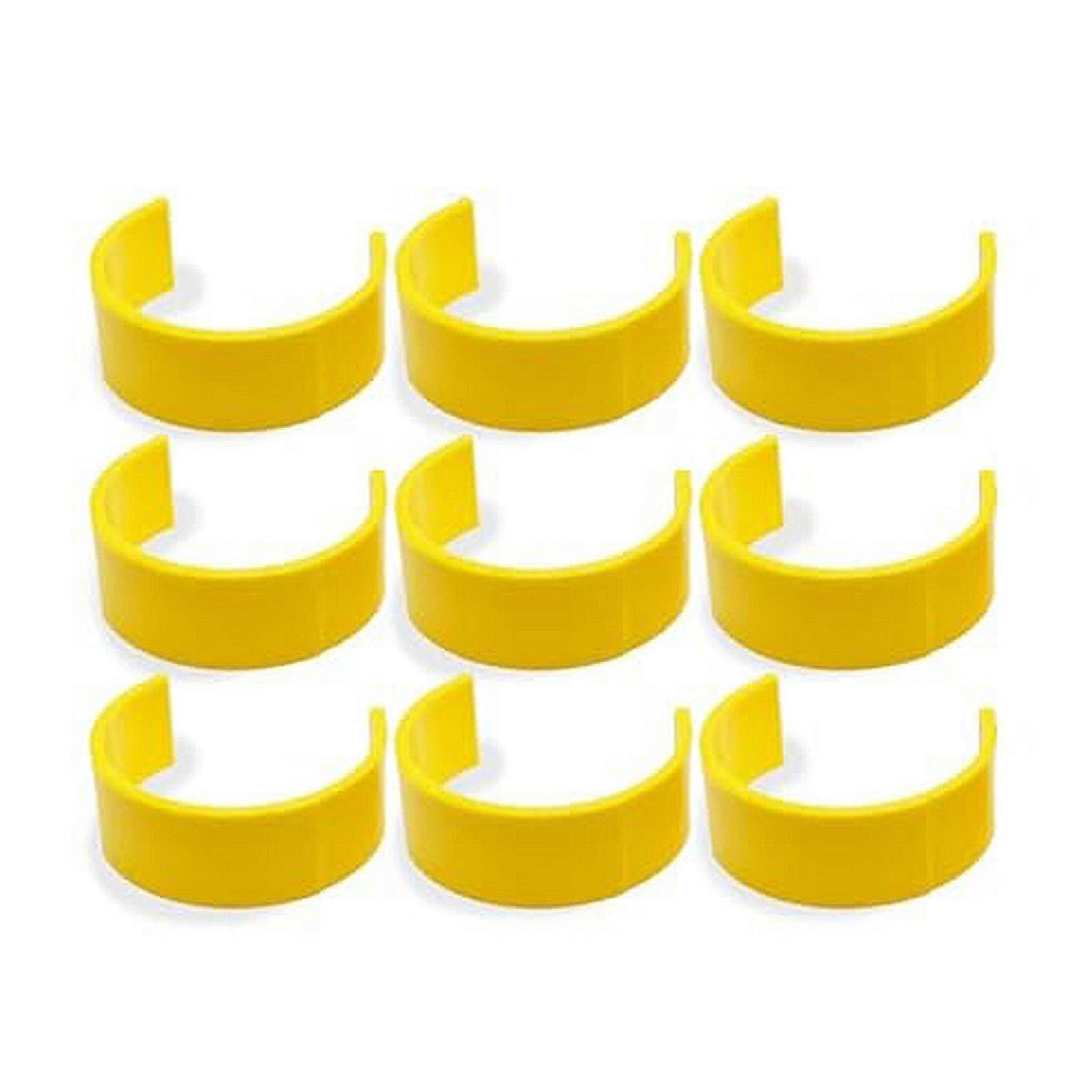 Durable Plastic Pill Bottle Label Clips