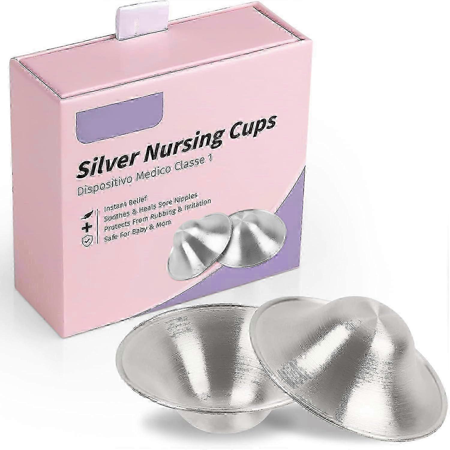 925 Silver Breastfeeding Shields