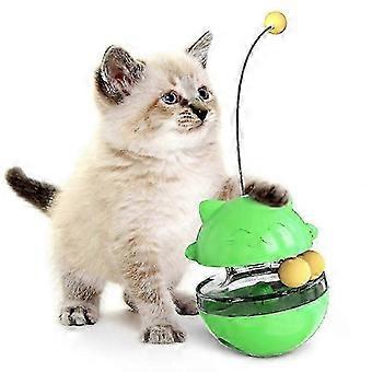 Dual Trackball Cat Tumbler Feeder