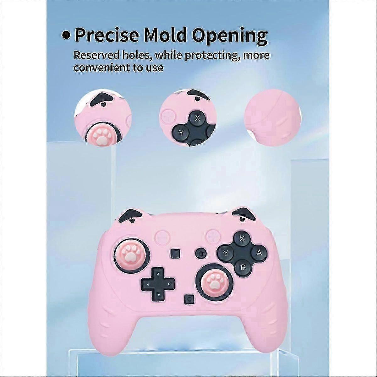 for 2 Pro Cat Ear Game Controller Silicone Case OP