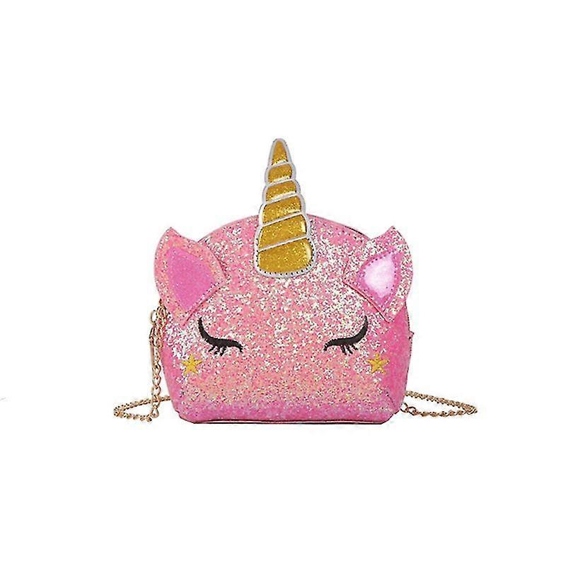 Sequin Unicorn Kids Messenger Bag
