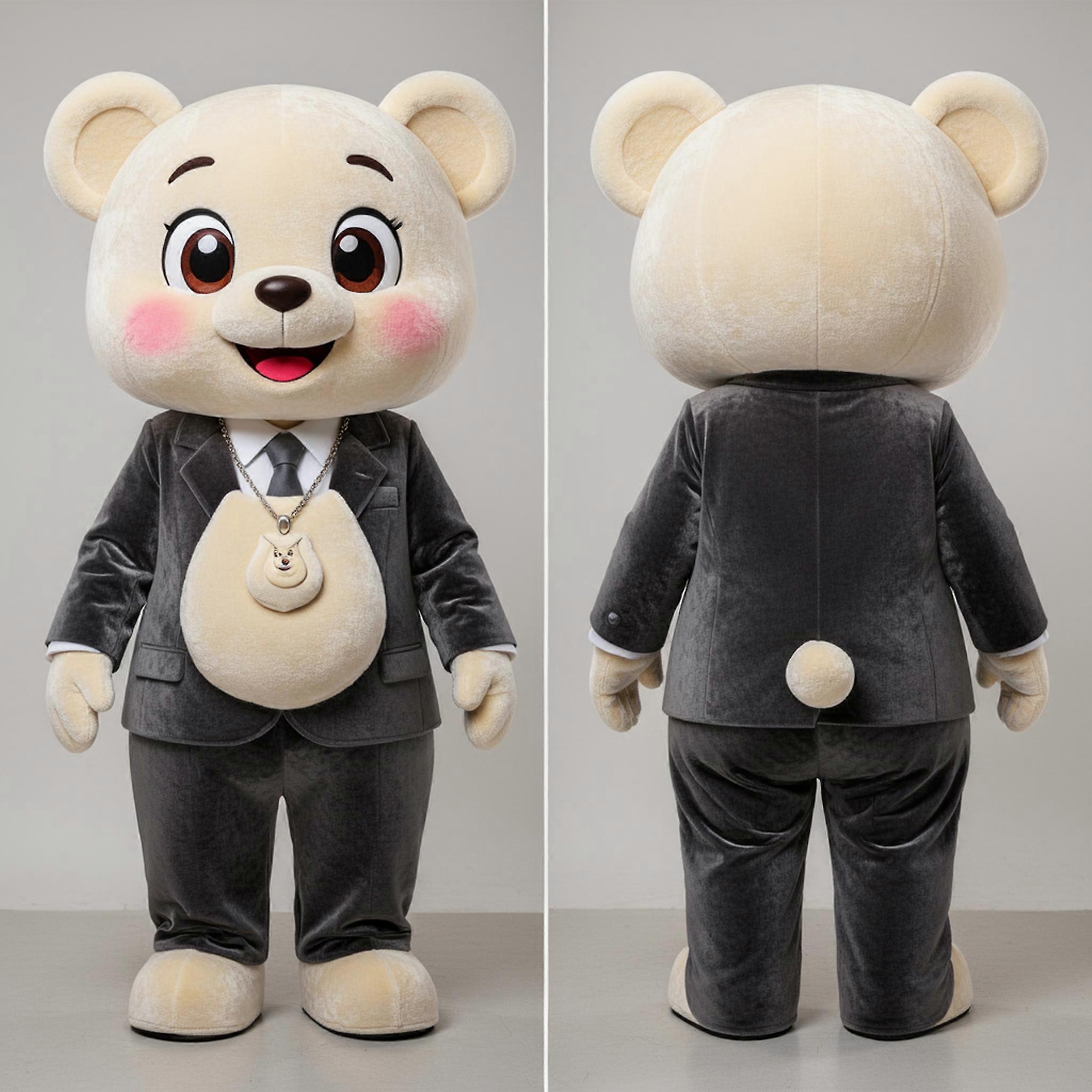 MASTICOT Cream Pendant Mascot