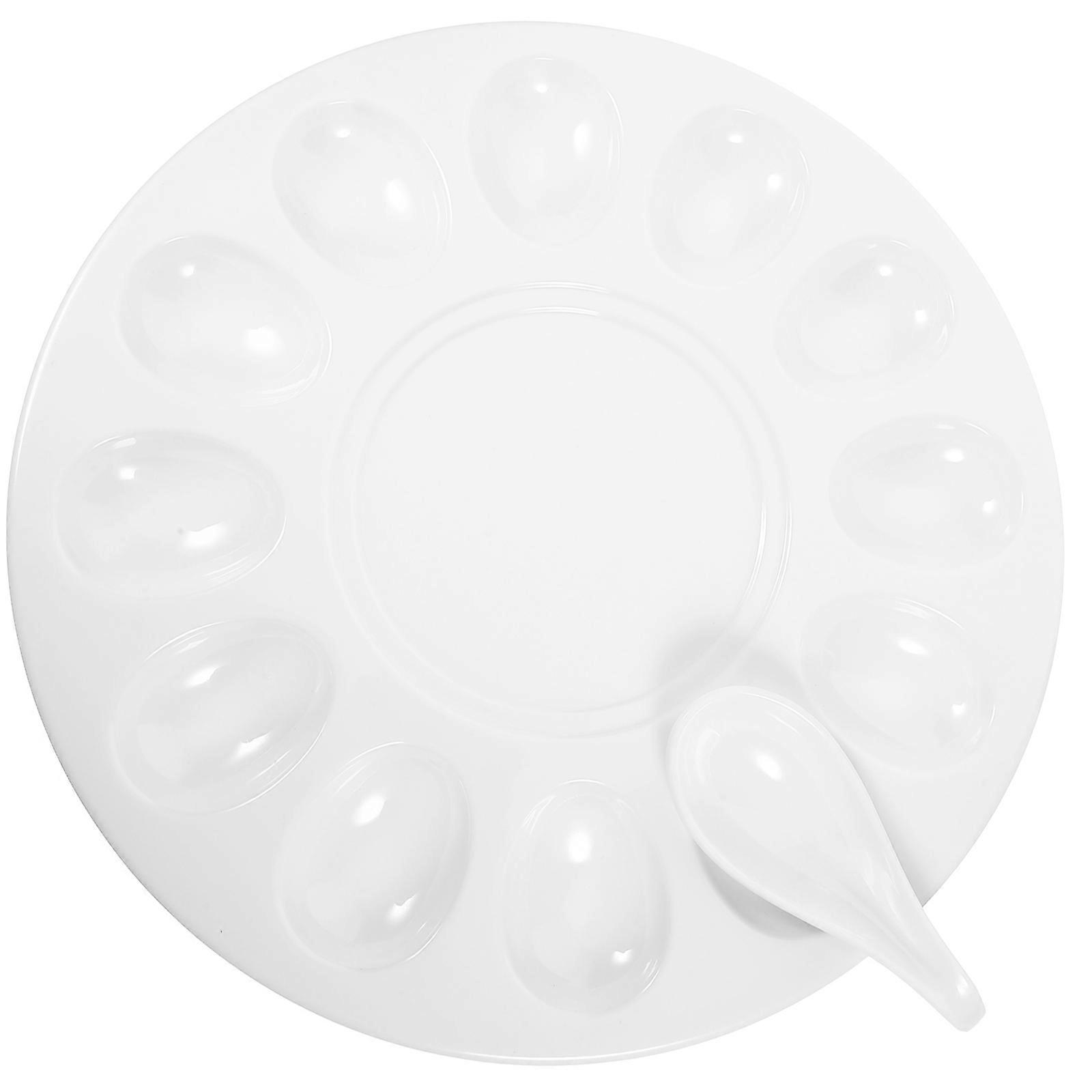 Shrimp Paste Plate Practical Tray for Home Use 1Set