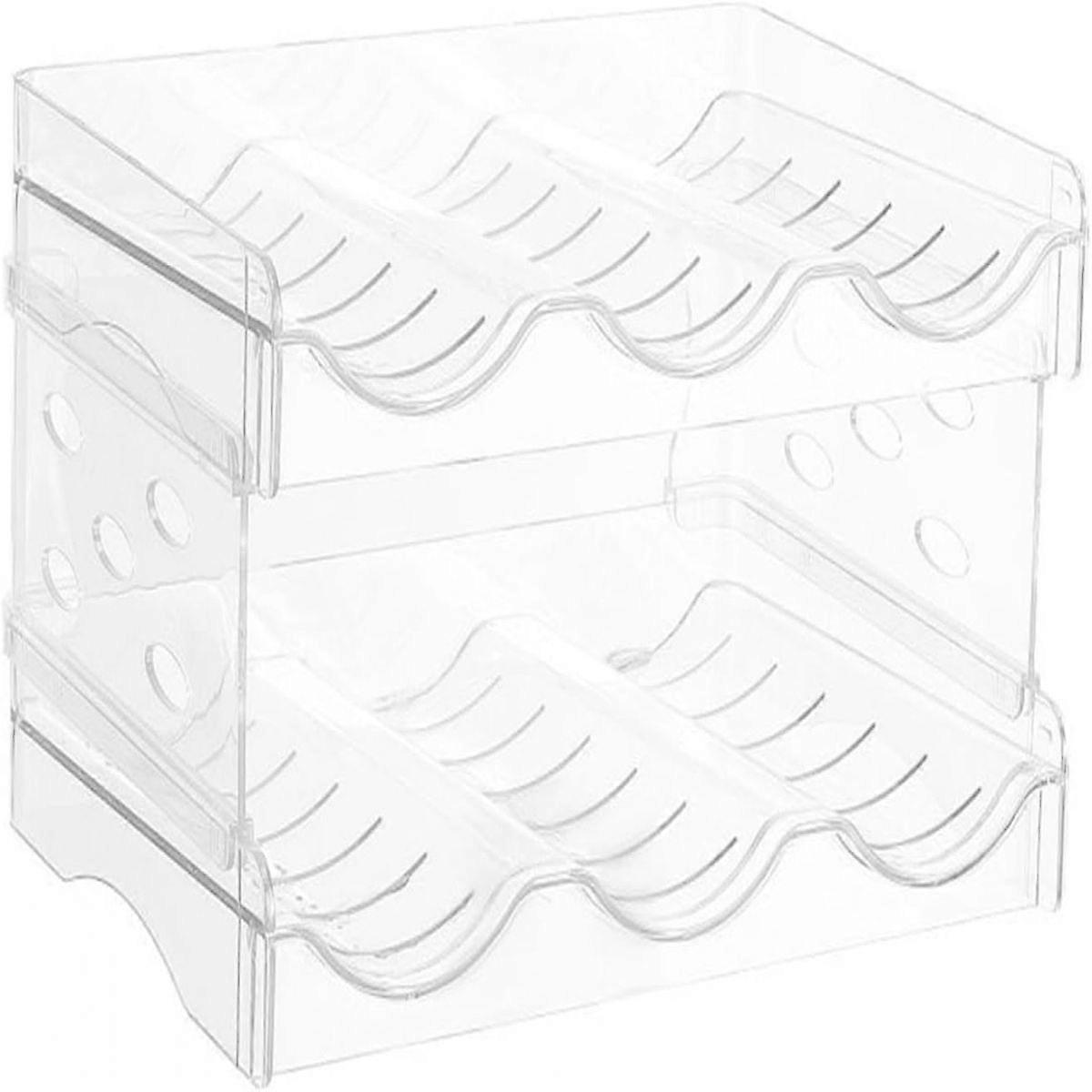 Effortless Space-Saving Stackable Bottle Organizer