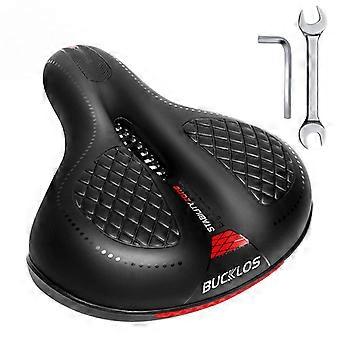 BUCKLOS fietszadel, verdikt mountainbikezadel, schokabsorberend racefietszadel, ademend racefietszadel