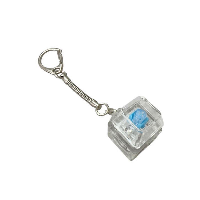 Switches Tester Sampler Mechanical Keyboard Keyswitch Testing Tool LED Light Keychain Toy