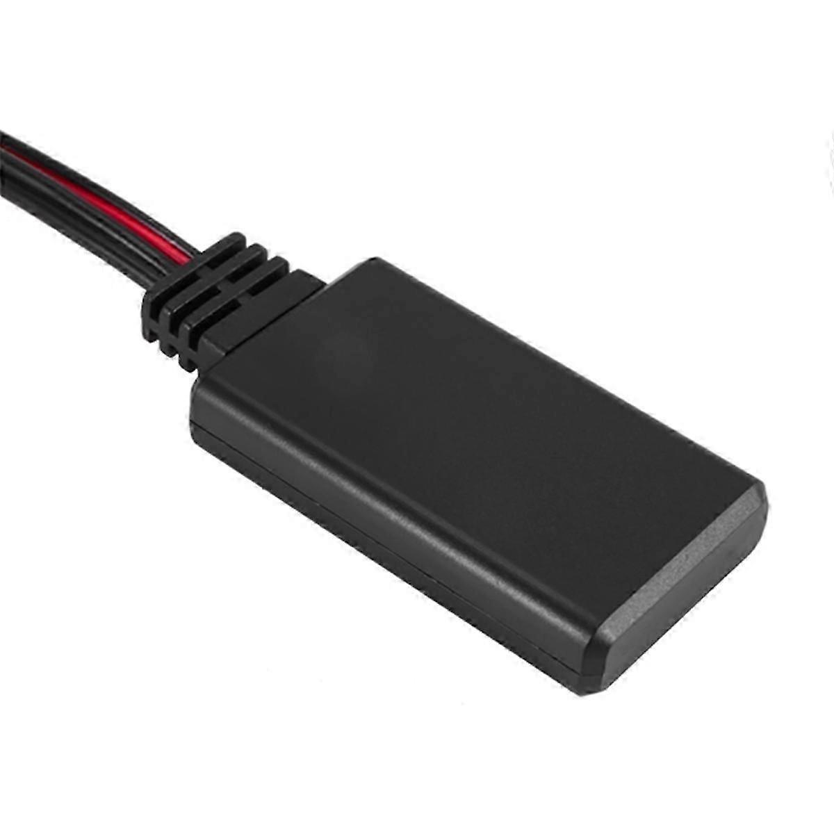 2Pcs Car Universal Wireless Bluetooth Module Music Adapter Aux Audio Cable