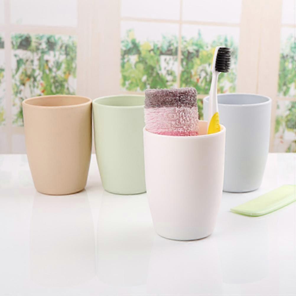 Green PP Gargle Mug 250ml Round Shape