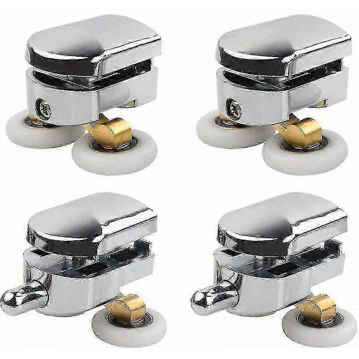 Rust-Resistant Twin Shower Door Rollers