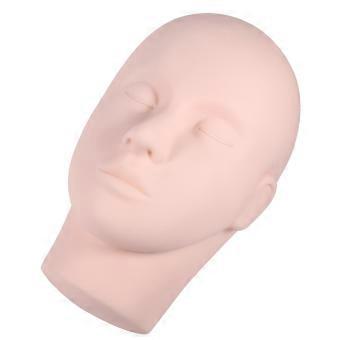 1PC Upgraded Make Up Eyelash Eye Lashes Extensions Practice Mannequin Training Head Model