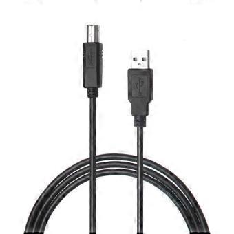 USB 2.0 Printer Cable, 10ft Type A Male to B Male Cord, Compatible with Printers & Scanners