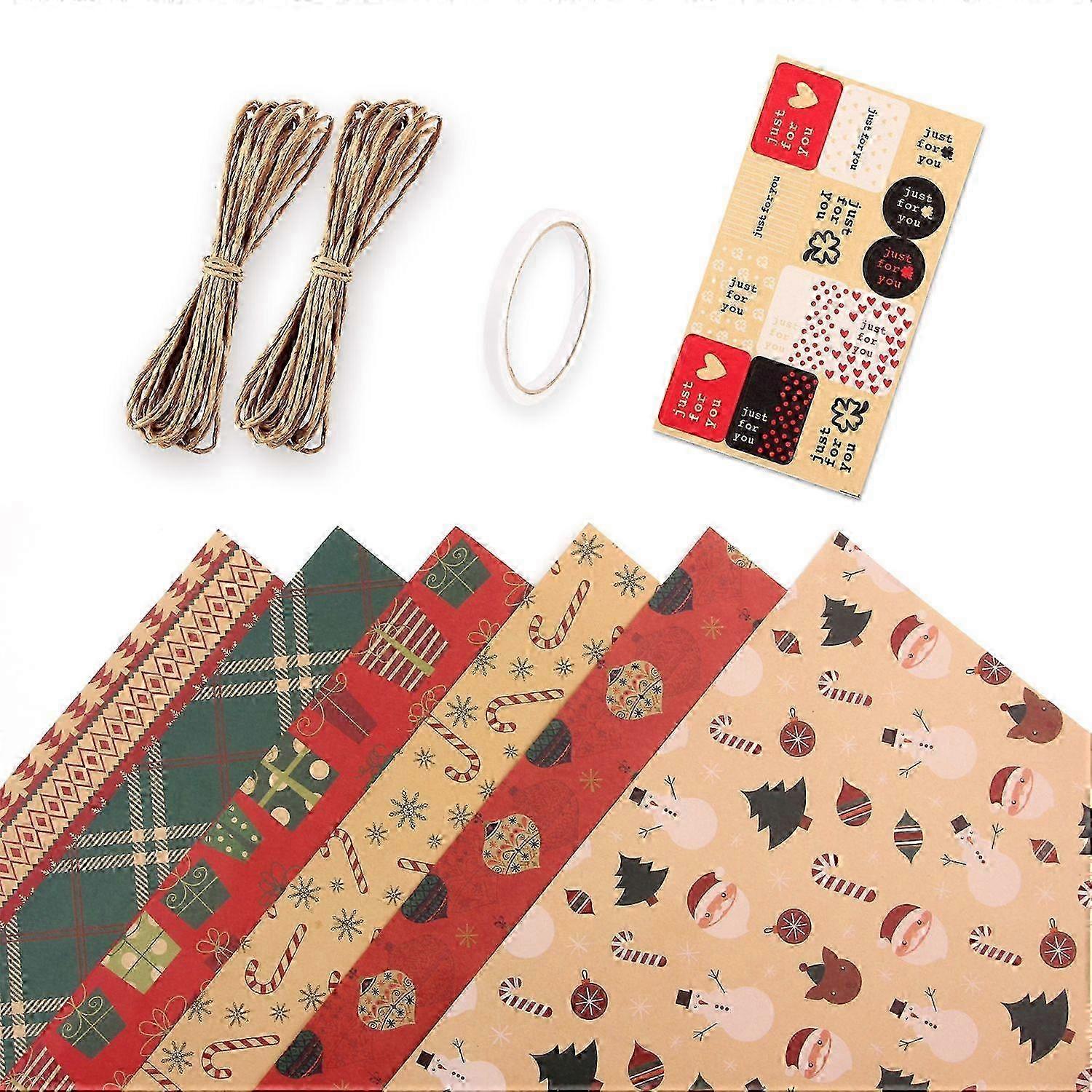 Durable Festive Wrapping Paper Pack