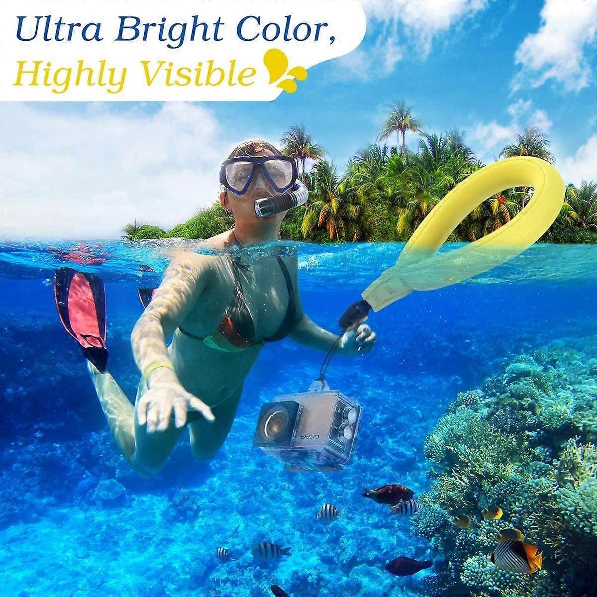 [2 Pack] Waterproof Camera Float Foam Wrist Strap Compatible for Underwater Digital Camera