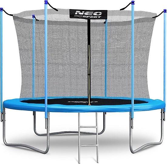 Trampolin - 305cm - mit Netz & Leiter - blau