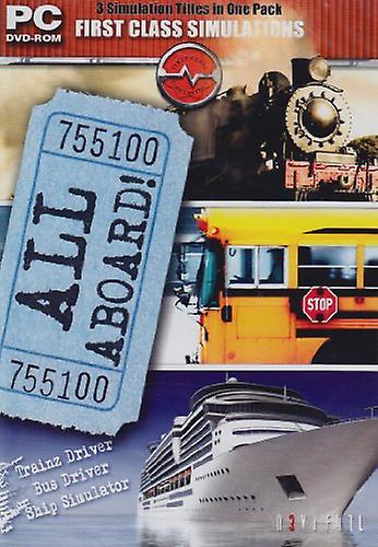 All Aboard - Simulation Collection (PC CD) - New & Sealed