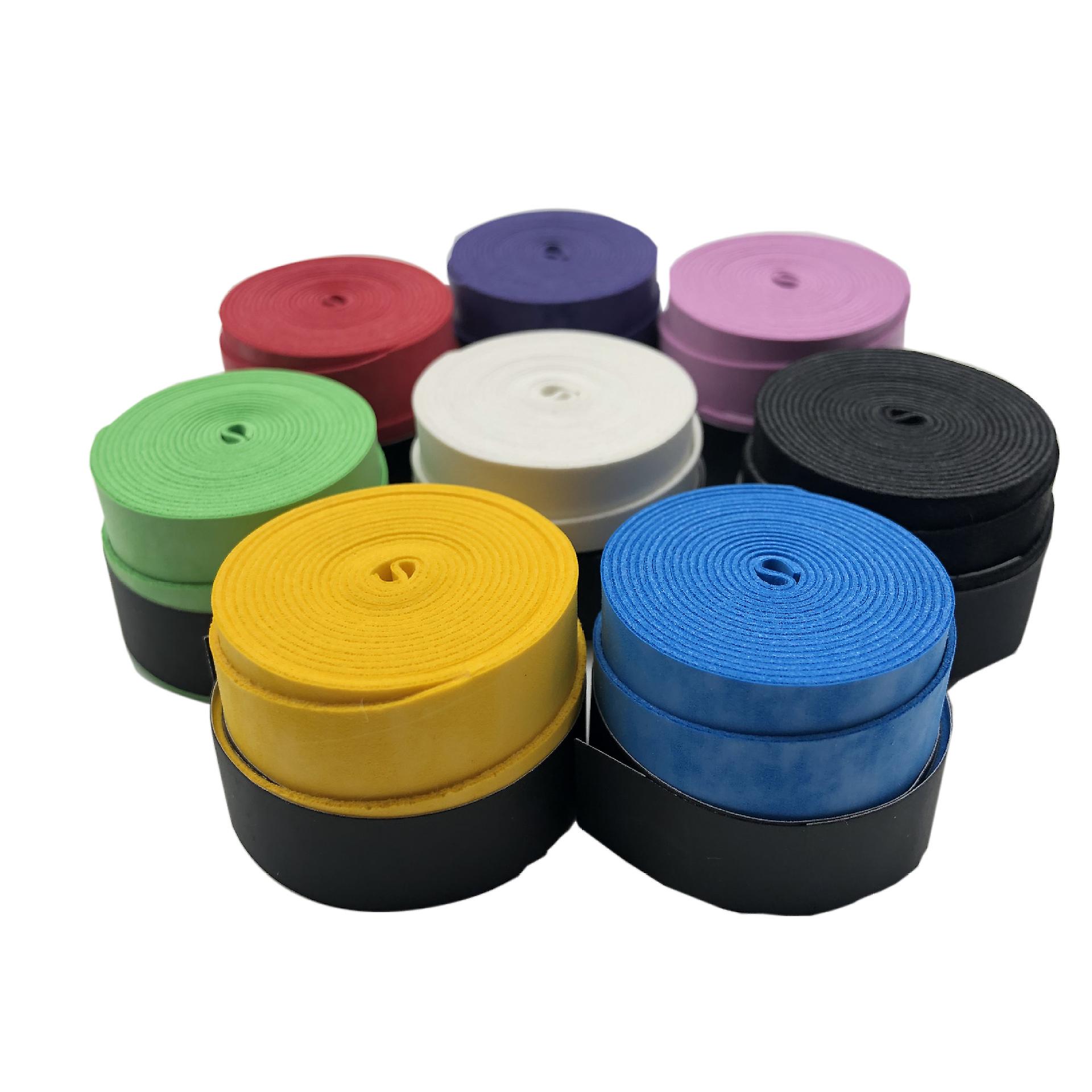 20pc Sticky Sweatband Smooth Adhesive Sweat Absorbing Grip Tape Overgrip For Badminton Squash Racket And Fish Rubber NIUNIU