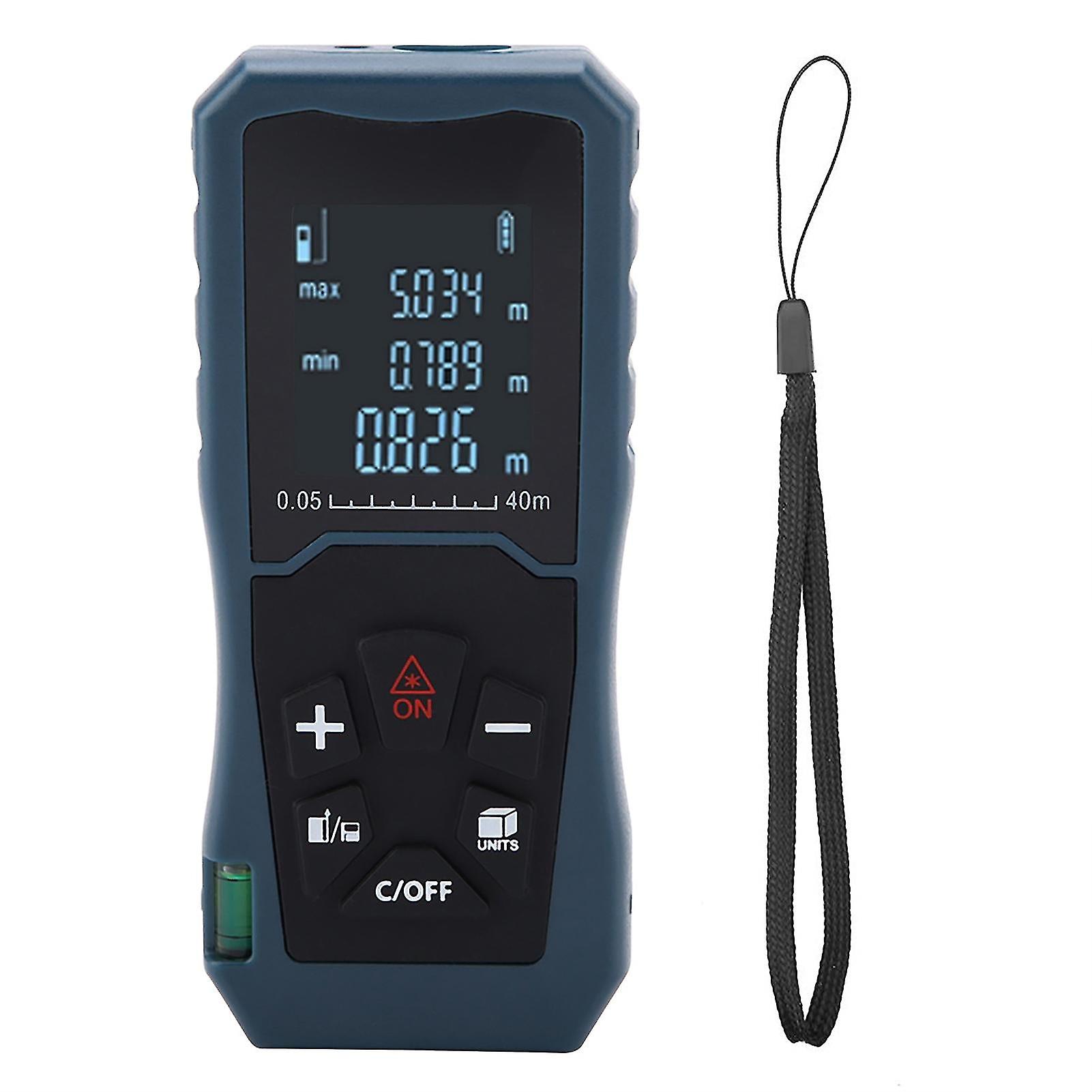 Digital Laser Rangefinder Distance Meter Laser Range Finder Tape Distance Measure (s40)