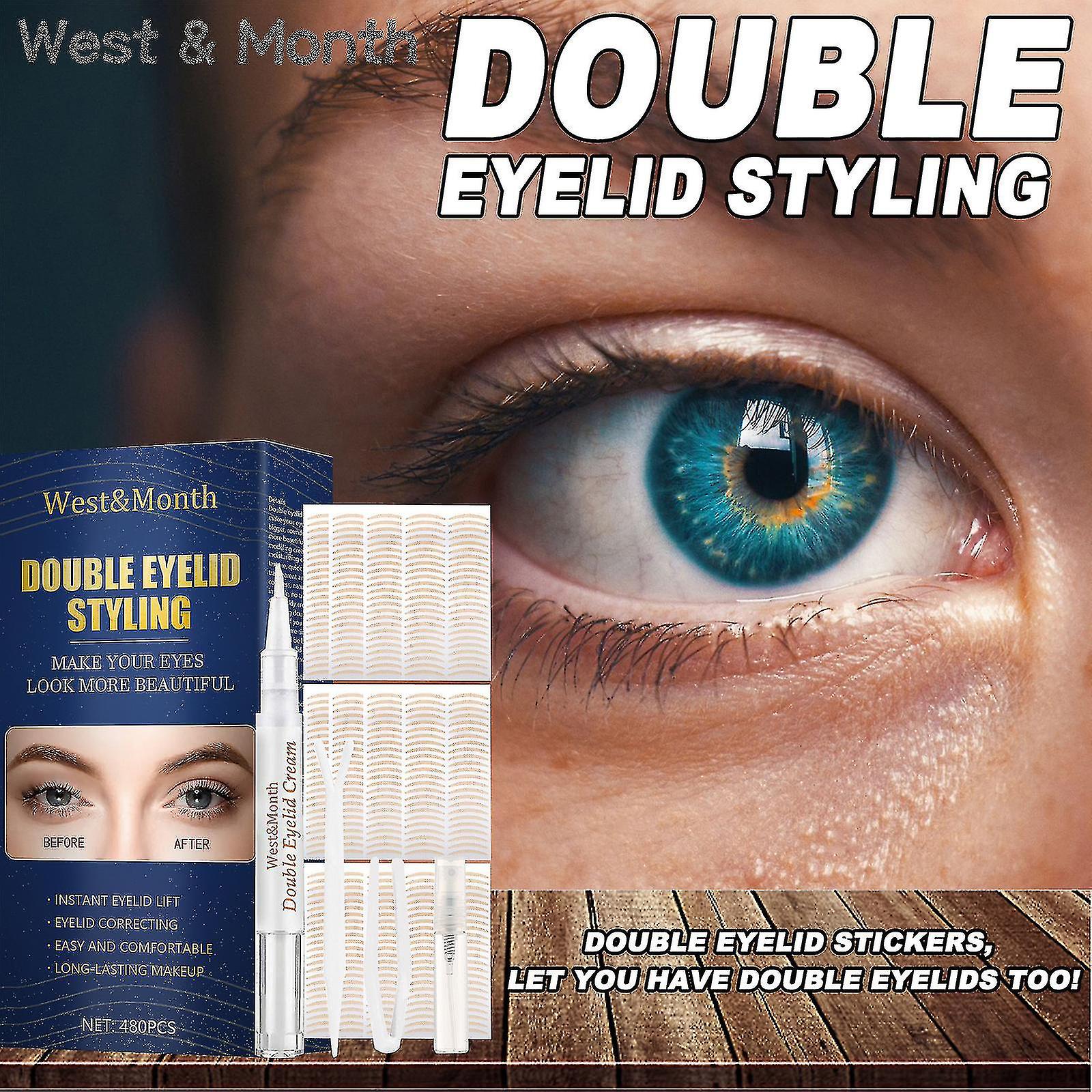 Invisible Mesh Lace Double Eyelid Sticker