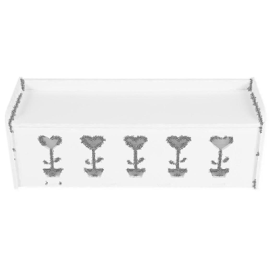 Rectangular Cable Storage Box Wire Management Socket Power Strip Cord Storage Boxes Power Line Stor