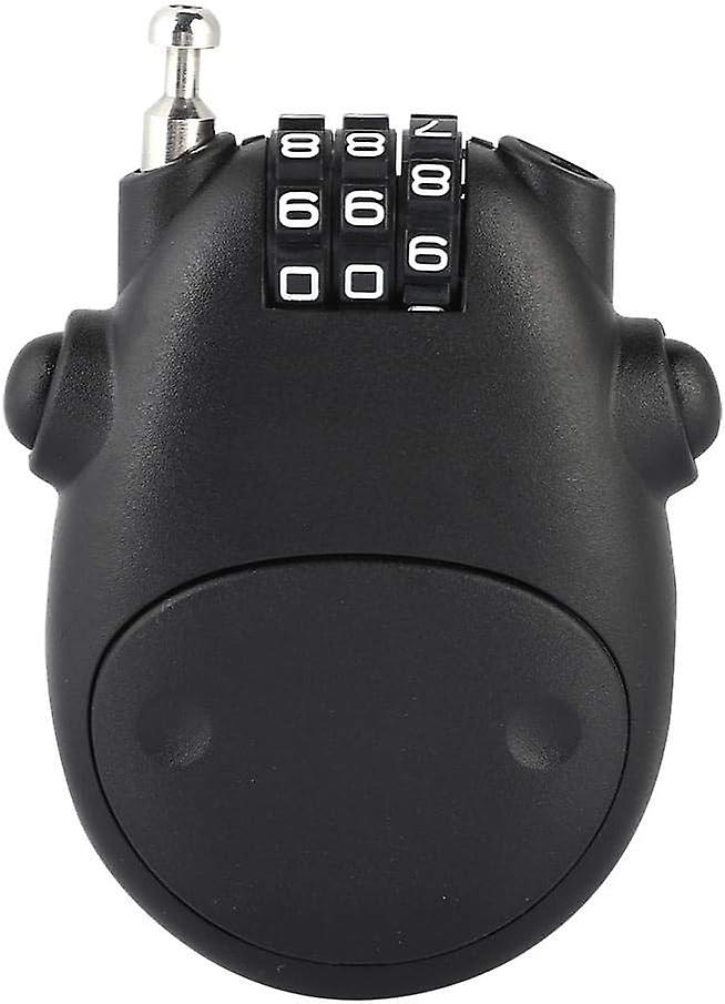 3 Digit Code Combination Password Lock for Stroller Stroller Password Security Lock(Black)