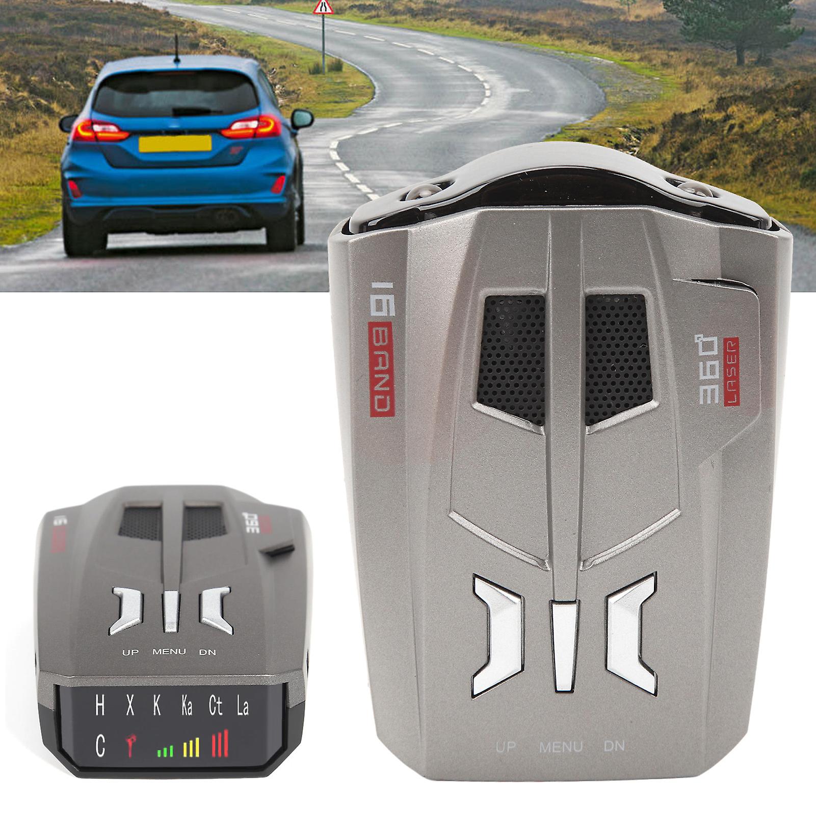 Car Radar Detector Real Time Voice Prompt Universal 360 Gps Accurate Long Range Detection Speed Radar Tester