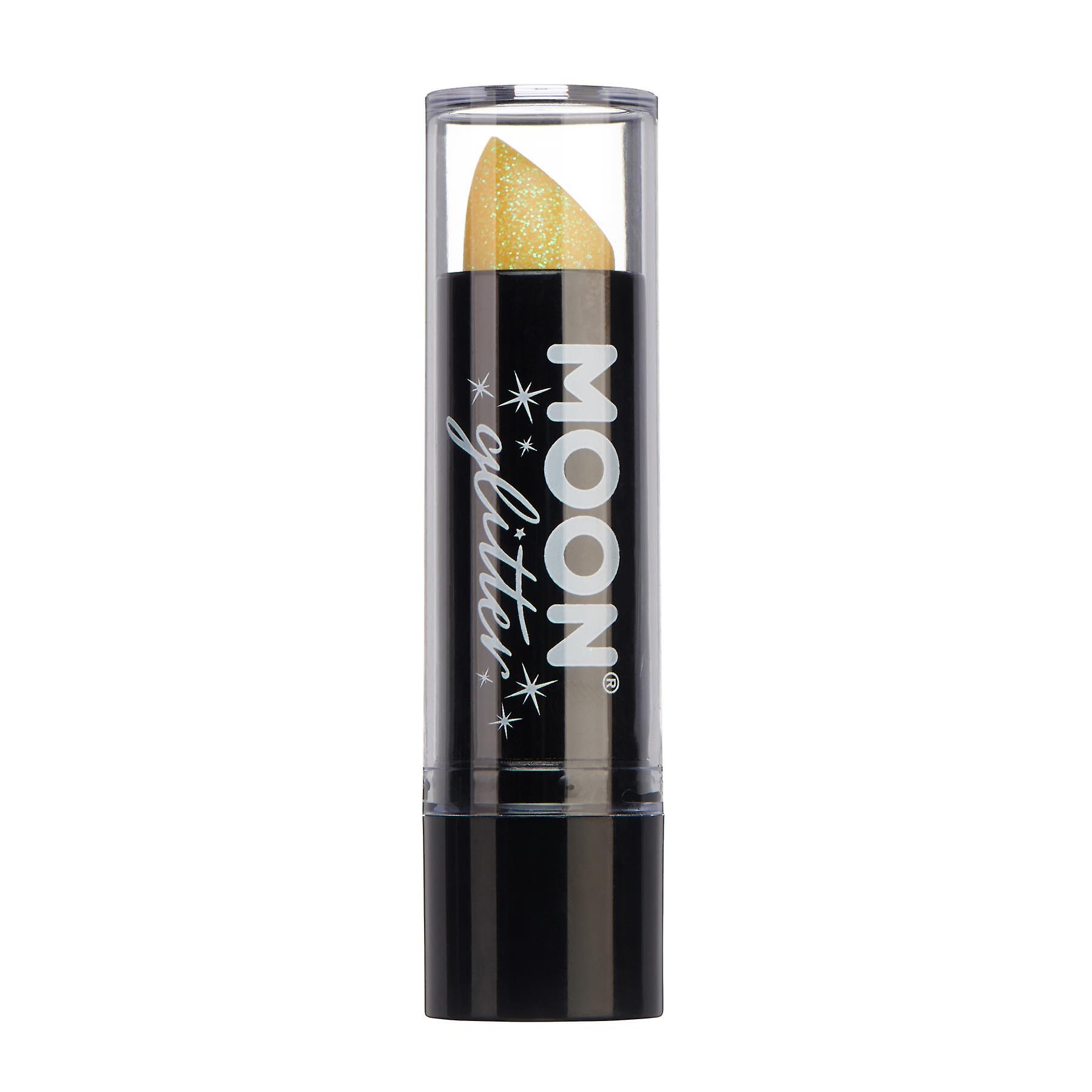 Moon Glitter - Rouge à lèvres Iridescent Glitter - Jaune