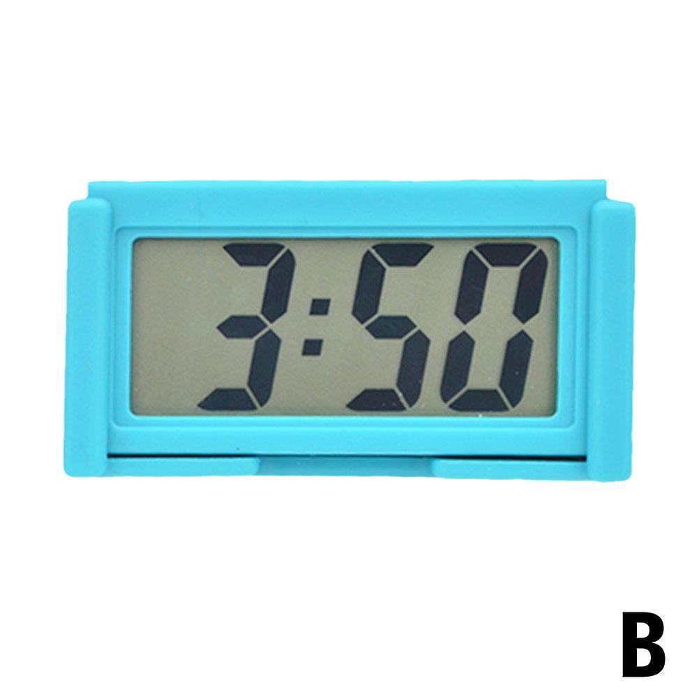 Mini Car Clock Car Truck Dashboard Practical Self Durable Adhesive New Clock Electronic Digital Holder Vehicle Clock