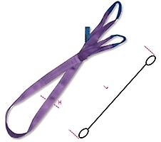 Beta 081500020 8150 1000-Mt2 Web Slings Purple 1T Hi-Ten Belt 1000Kg 2 Metre
