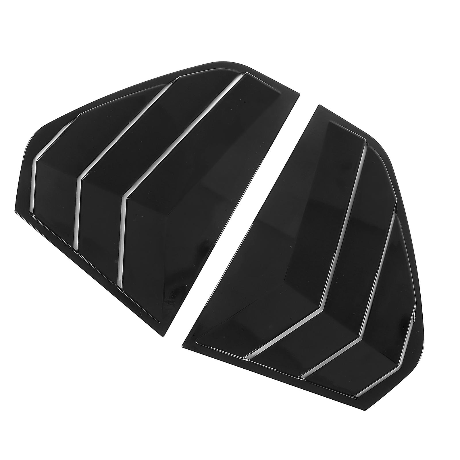 Side Window Air Vent Cover,2PCS/Set Car Rear Window Rear Side Window Blind Rear Window Louver Reliable and Durable