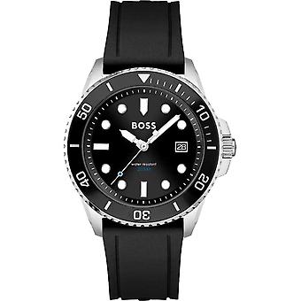 Ace Analog kvartsur for menn med silikonarmbånd 1513913
