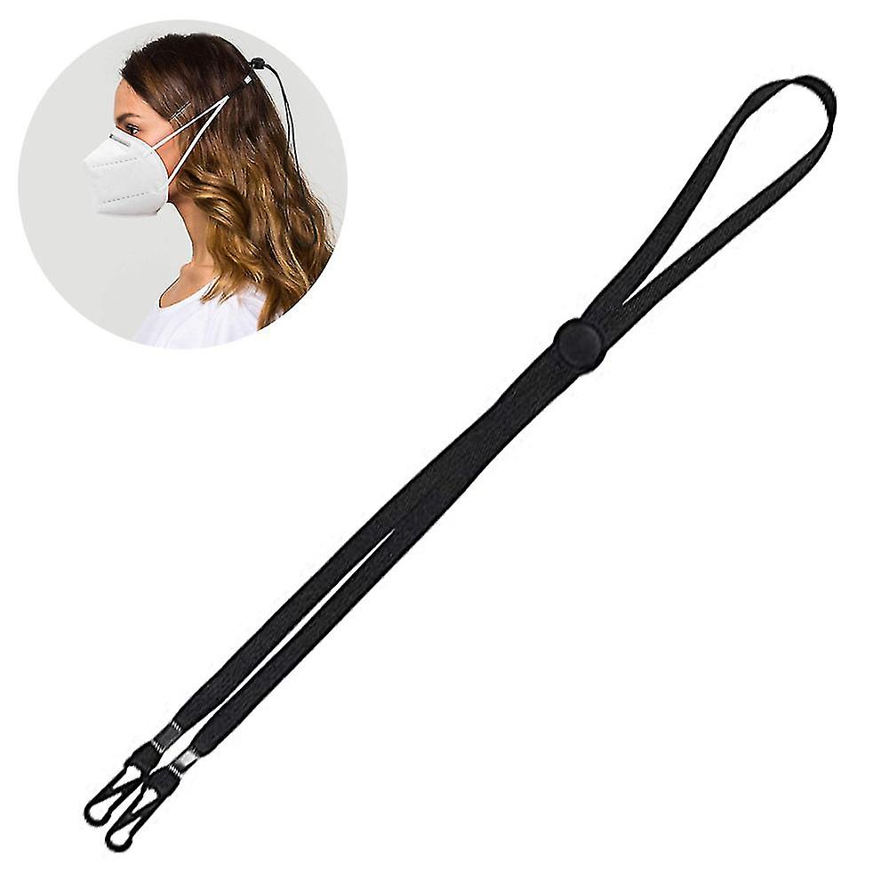 Face Mask Lanyard Adjustable Length Extender Strap Loops Windproof Rope