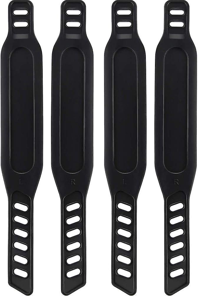 Exercise bike pedal straps, universal type, 2 pairs