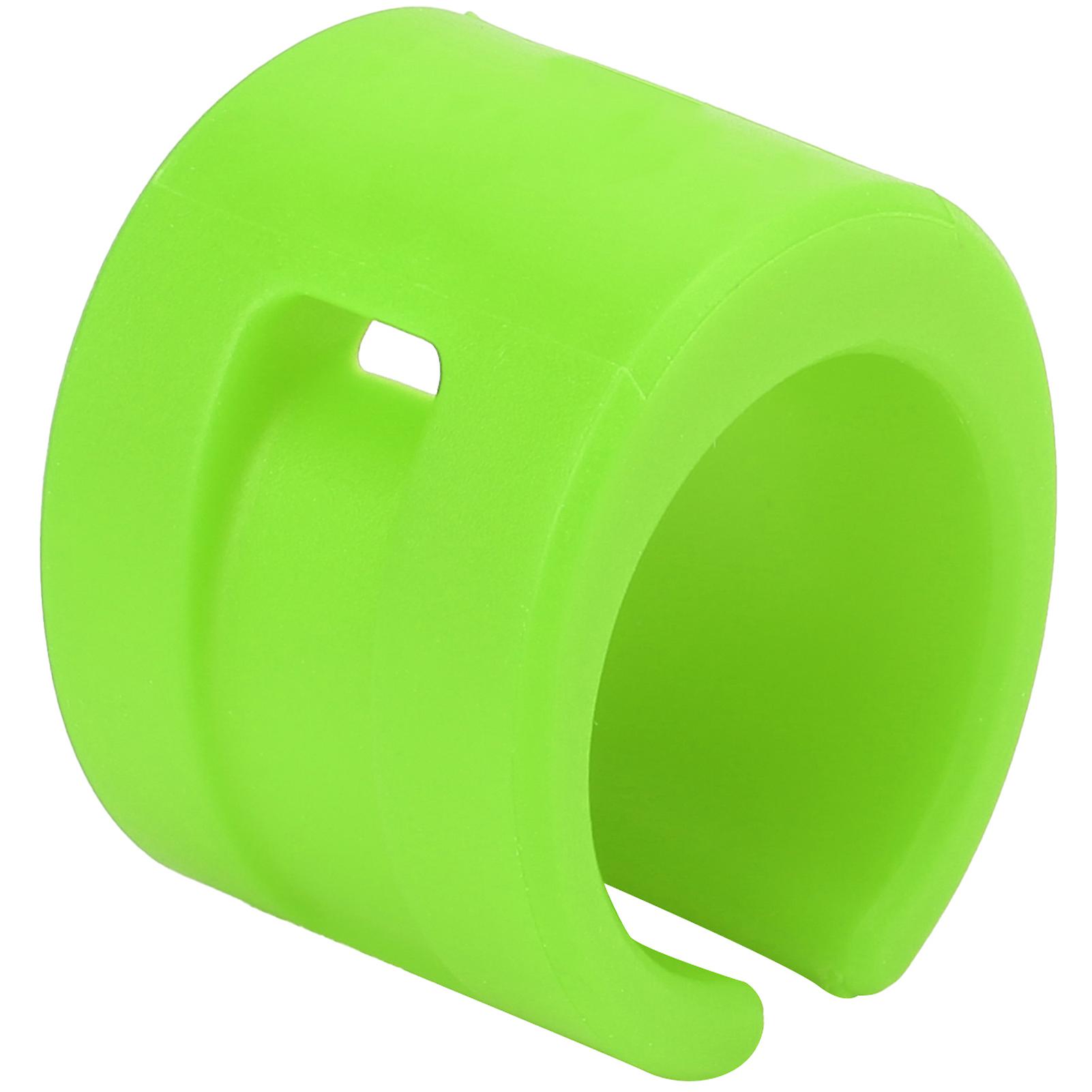 Bicycle Chainstay Protector Rubber Chain Guard Ring Bike Frame Chain Stay Protector CoverGreen