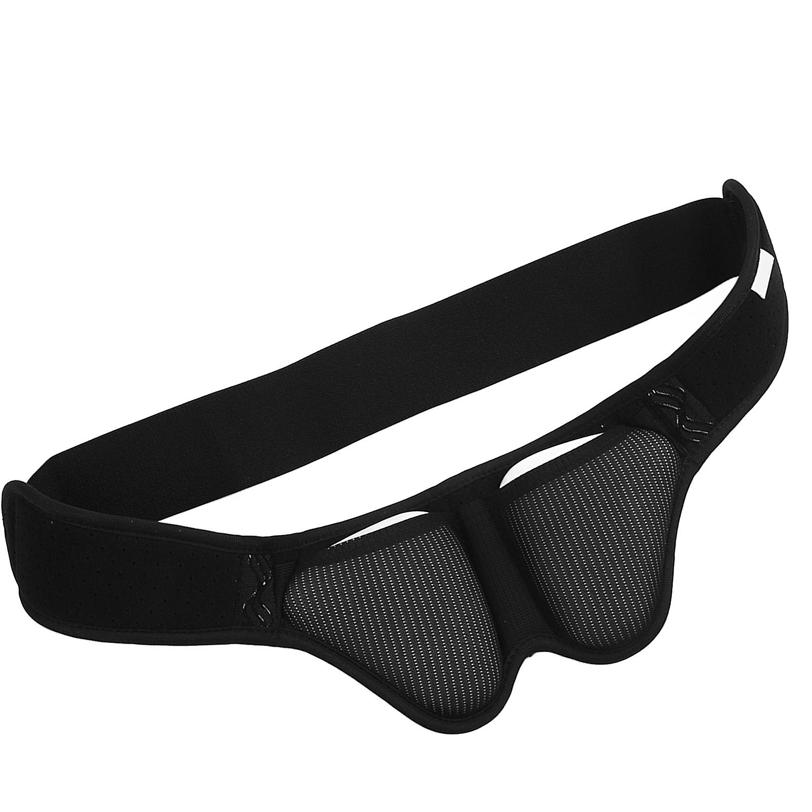 Hernia Strap Adjustable Soft Compression Fixation Double Inguinal Hernia Brace for Daily Life L 35.8‑41.3inch 