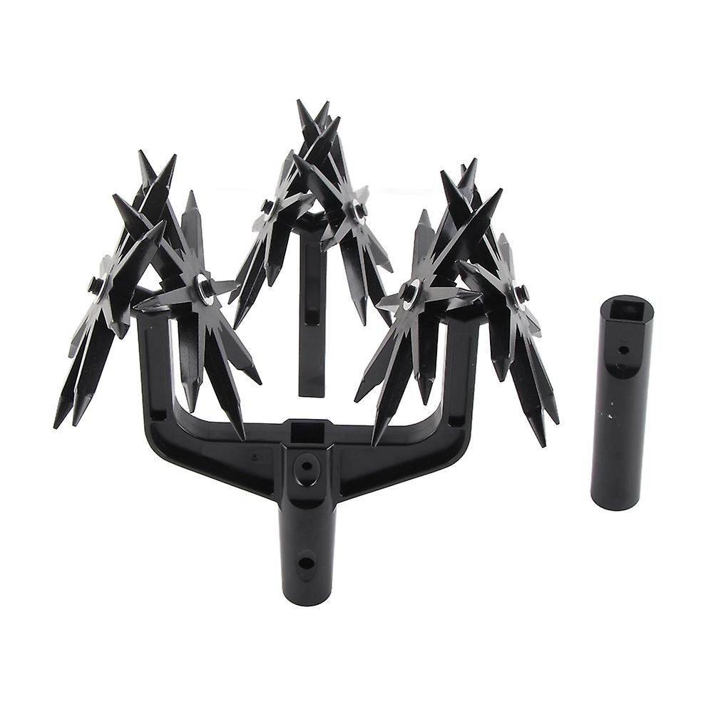 Rotary Cultivator, Garden Tool, Handheld Tiller, Cordless Tiller for Reseeding Grass or Mixing Soil