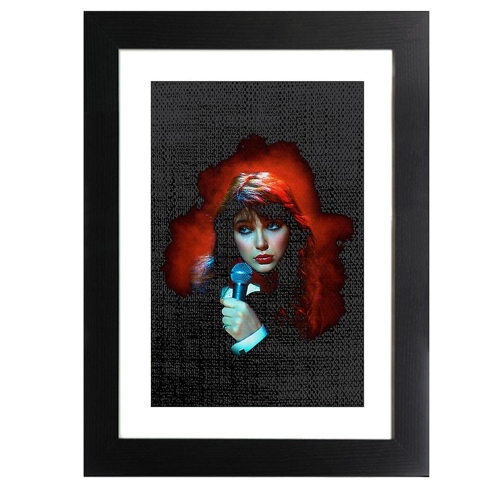 TV Times Kate Bush Performing 1978 Framed Print