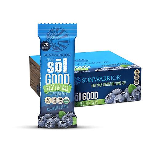 SolGood Blueberry Protein Bars 12 bars