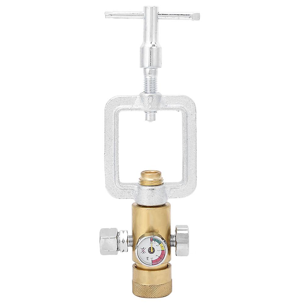 0.01-0.15MPa Acetylene Gas Pressure Reducer Air Flow Regulator Gauge Meter