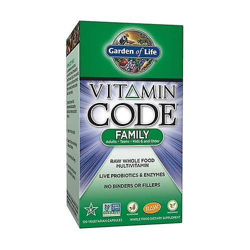 Vitamin Code family 120 vegetable capsules