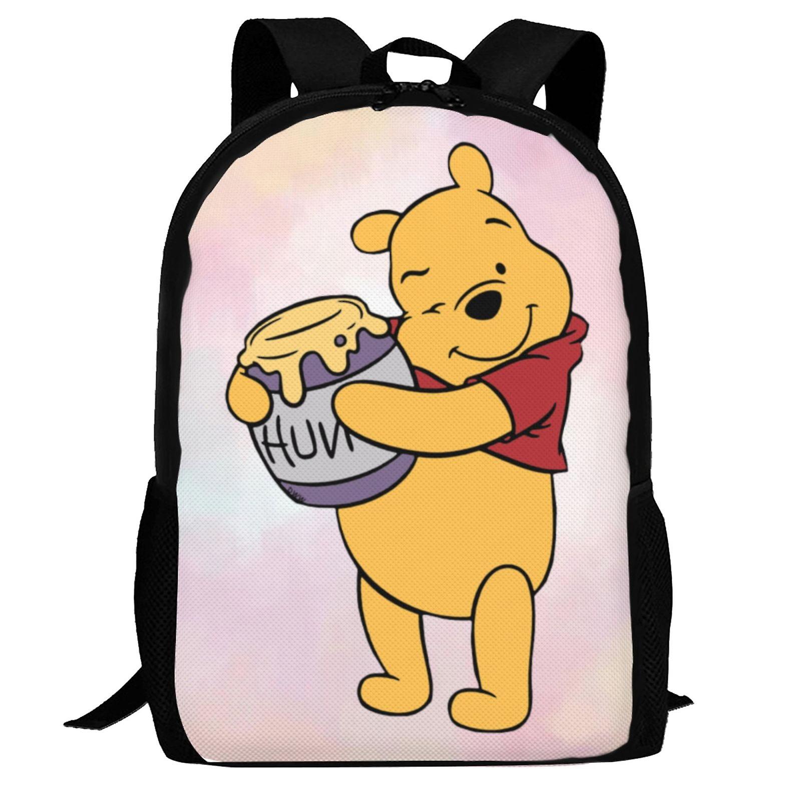 Winnie The Pooh Backpack,Laptop Backpack Lightweight Casual DaypackMulti-Function Travel Backpack