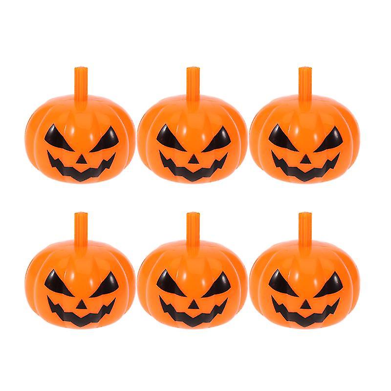 6pcs Plastic Top For Halloween Decorations