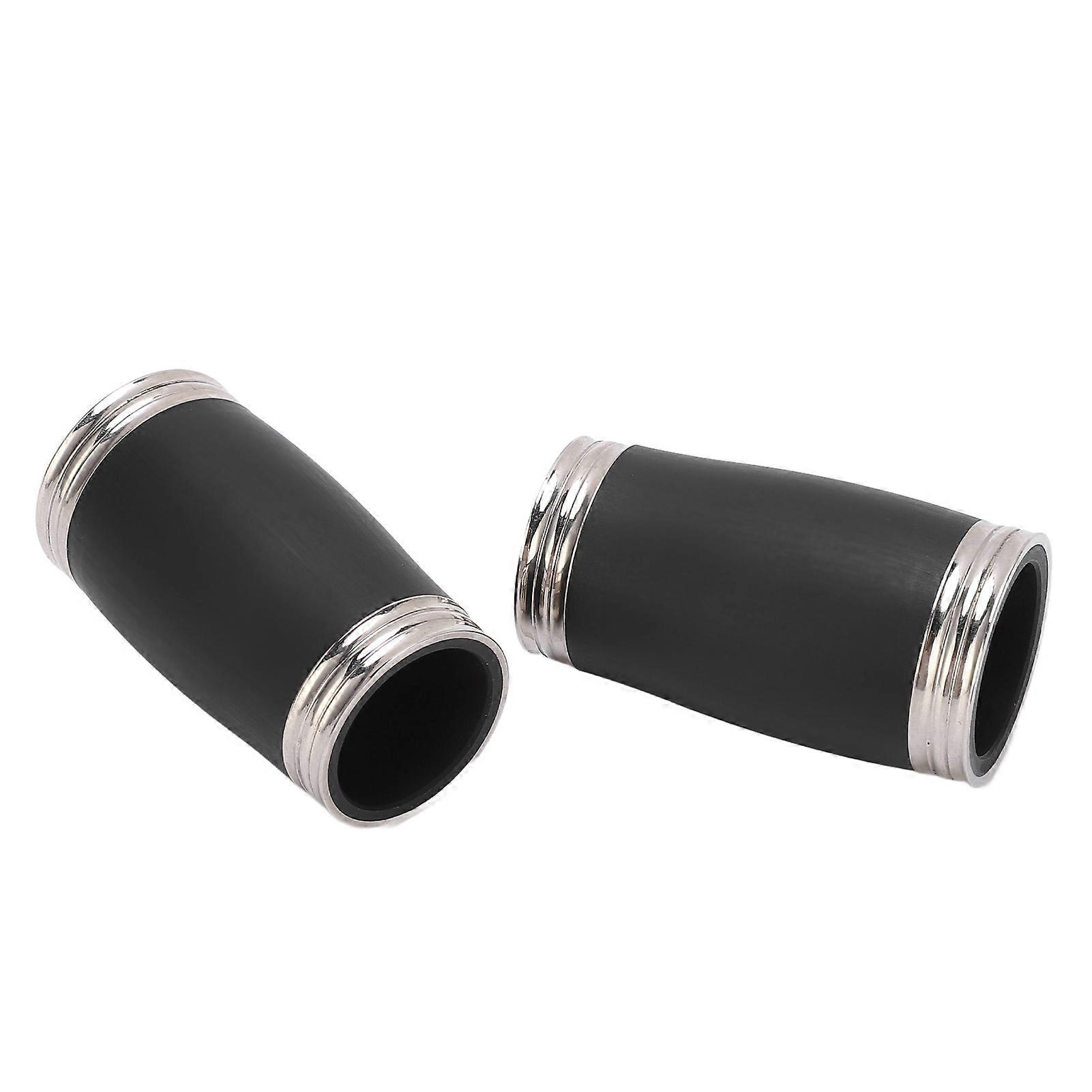 2PCS Clarinet Tuning Tube Bb Treble Pitch Pipe Clarinet Barrel Replacement Accessories 58MM