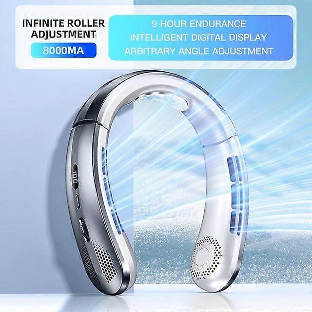 Portable Hanging Neck Fan Bladeless Fan