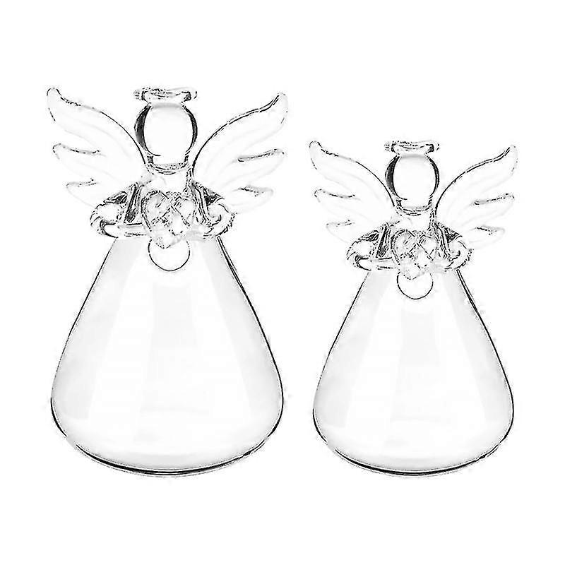 2pcs Vase Decoration, Glass Hydroponic Vase