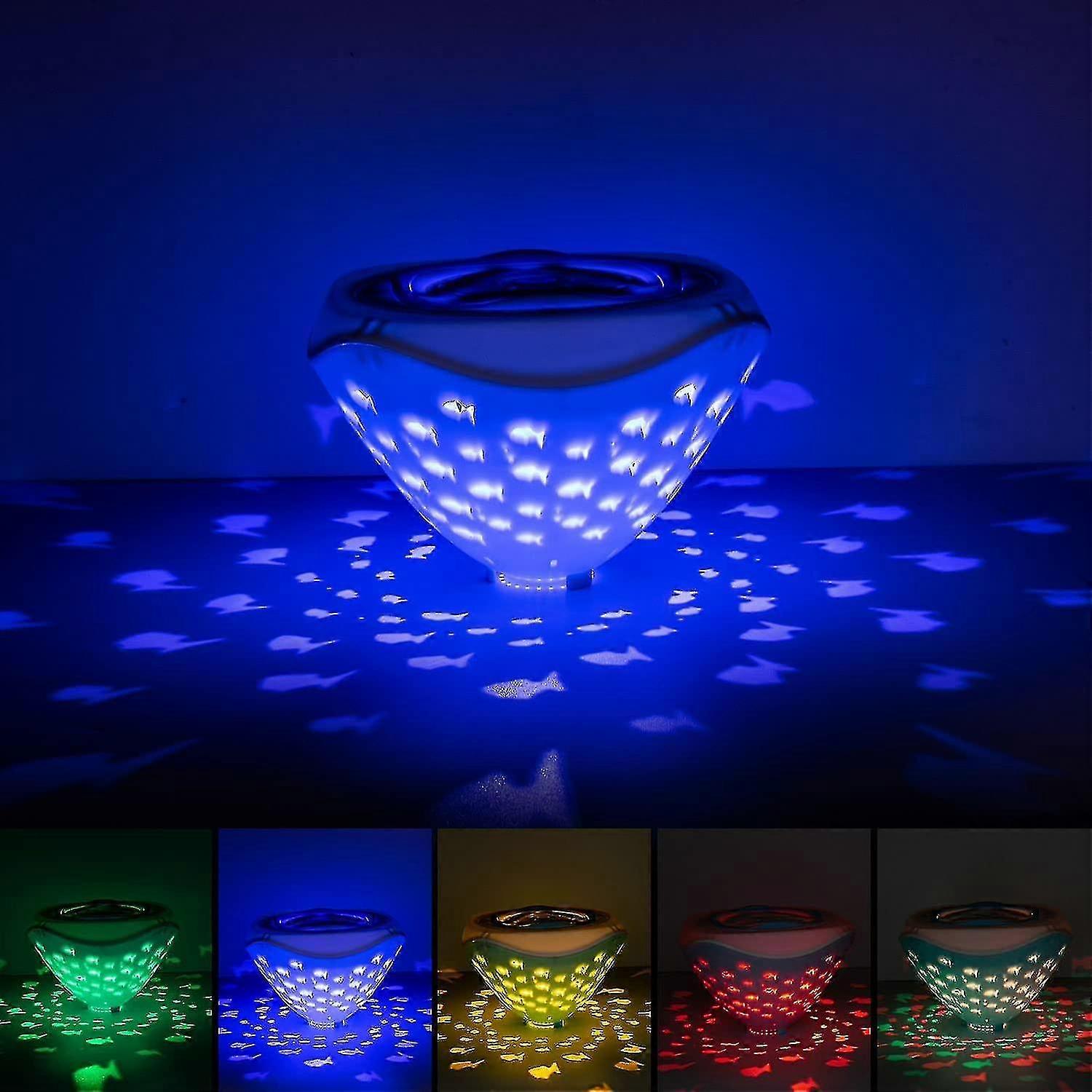 Bathtub Disco Light Waterproof Led Bath Lights Rgb Floating Underwater Disco